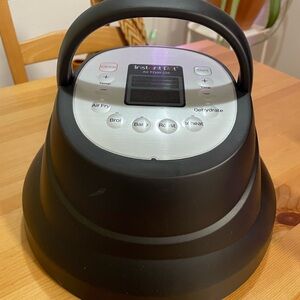 Instant Pot® 6-quart Air Fryer Lid, Black 1500W, Christmas Thanksgiving